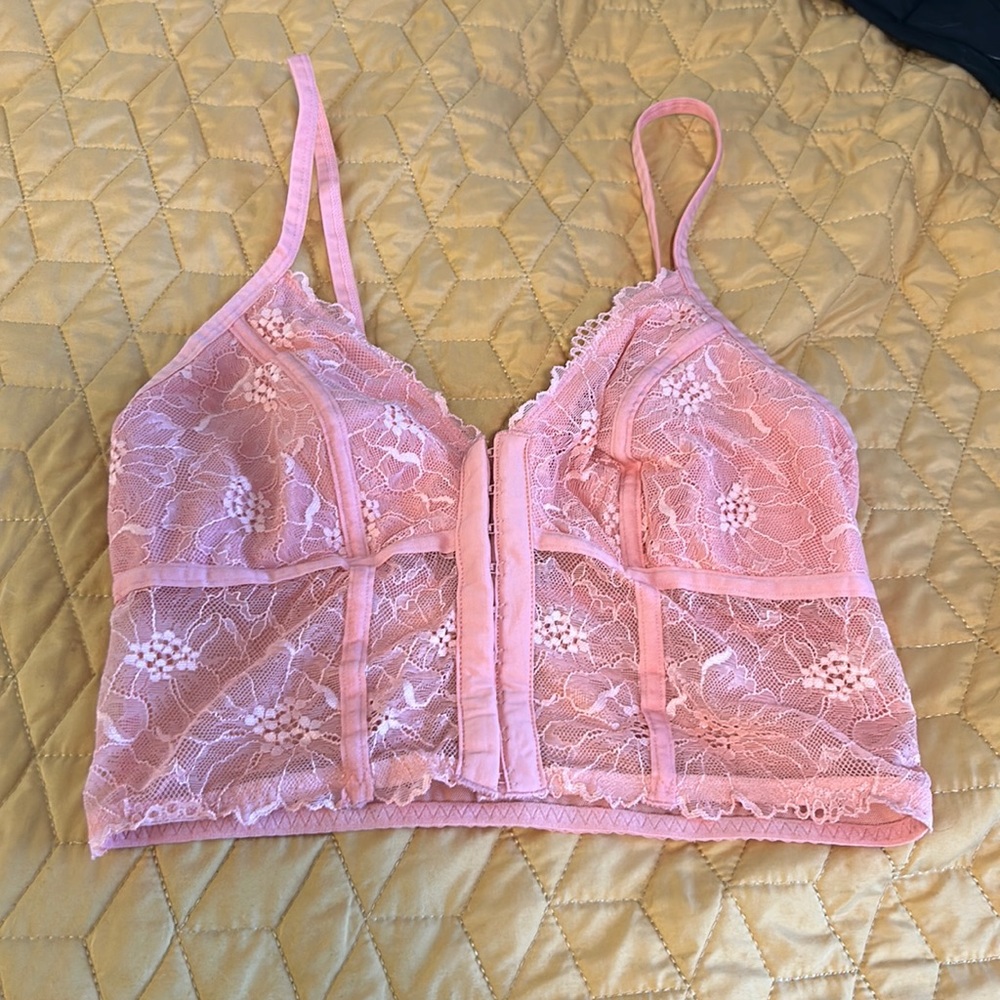 Small Colsie Pink Corset Top, NEVER WORN
